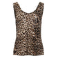 Camisole ample imprimée grande taille pour femme