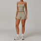 Tight Brushed Yoga Suit Quick-drying Workout Clothes