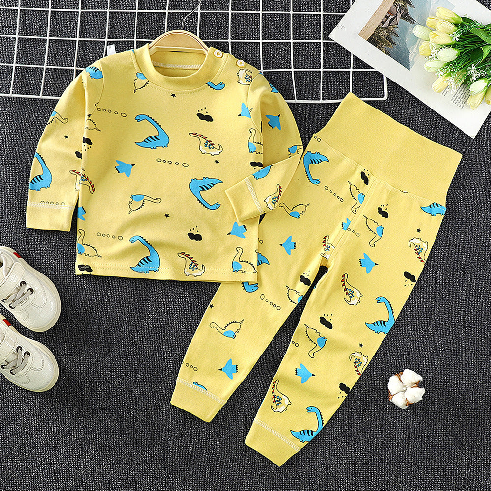 Toddler Boys And Girls Baby Autumn Clothes Long Trousers Home Service