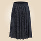 Ice Silk Double Elastic Waist Dancing Dress