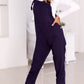 Sleeveless straps jumpsuit