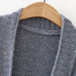 Large Size Embroidery Knitted Long Cardigan Casual Loose Jacket