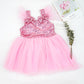 Children's Sequined Princess Sling Tulle Tutu Dress