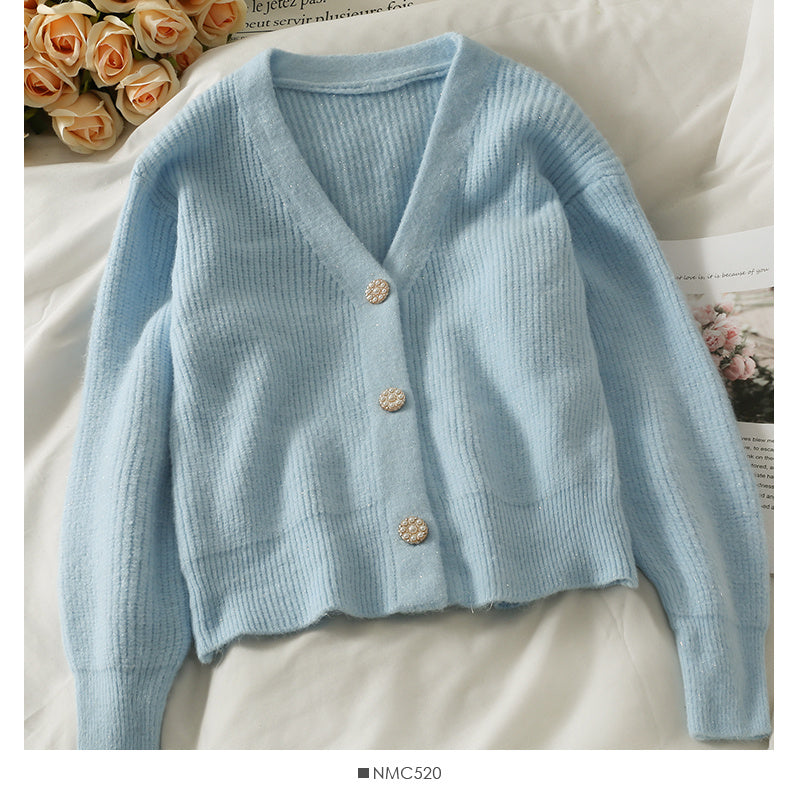 Cropped Versatile Single Breasted Slim Top