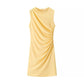 Women's Fashion Simple Pleated Decoration Dress