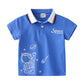 Children's Short Sleeve Top With Lapel Collar