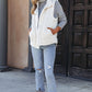 Autumn And Winter Solid Color Vest Women's European And American Leisure Style Button Pocket Warm Sleeveless Top