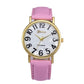 Marble Belt Watch Fashion Geneva Watch  Shell Face Casual Watch For Men And Women