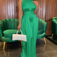 Women's Sleeveless Loose Waist Of Trousers Refreshing Wide-leg Jumpsuit