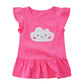 Hauts d'été pour filles, jupes et robes pour enfants de petite et moyenne taille