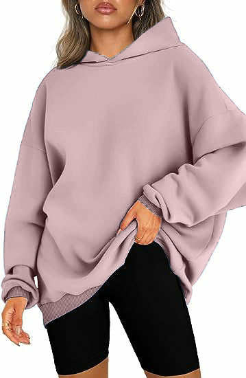 Pull à capuche ample surdimensionné pour femme
