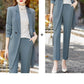 Casual Professional Suit Khaki Trench Coat