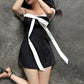 New Women's Off-shoulder Lace Stitching Tube Top Dress