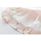 Girls' round neck sleeveless vest skirt