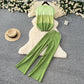 Laid-back High-end Womens Outfit With A Designer Touch