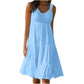 Casual Elegant Stitching Dress Women