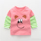 T-shirt à manches longues en coton pour bébé