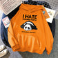 Plush Hooded Sweater Coat Plus Size Hoodie