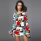Fashionable oversized dress
