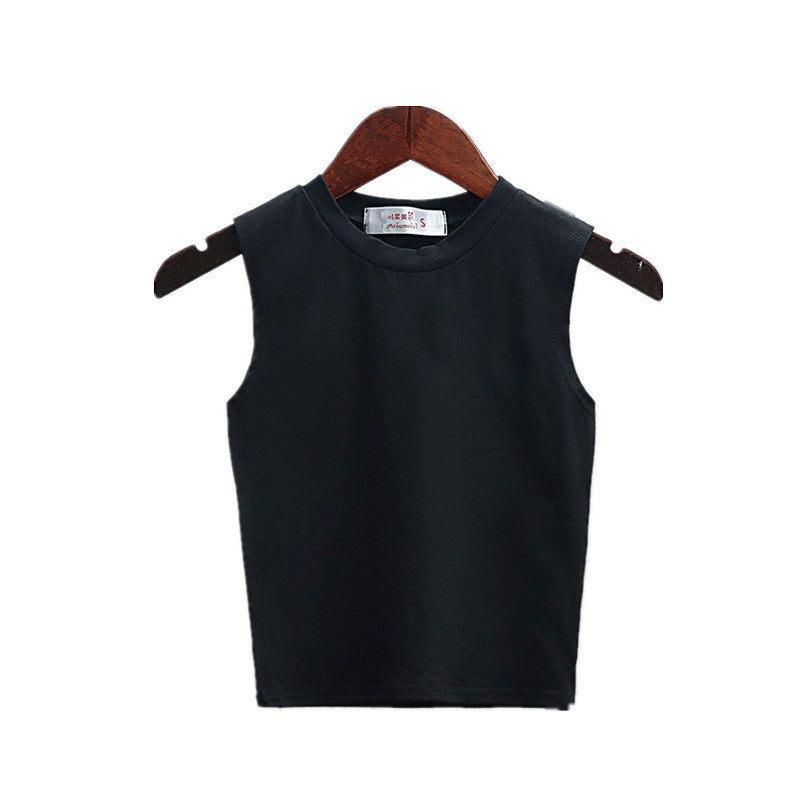 Half turtleneck vest