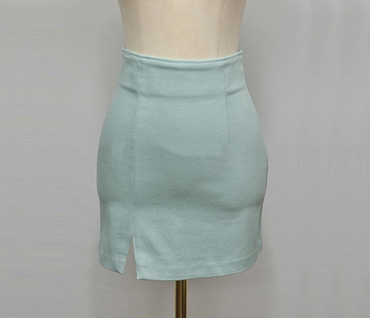 Tailleur jupe courte