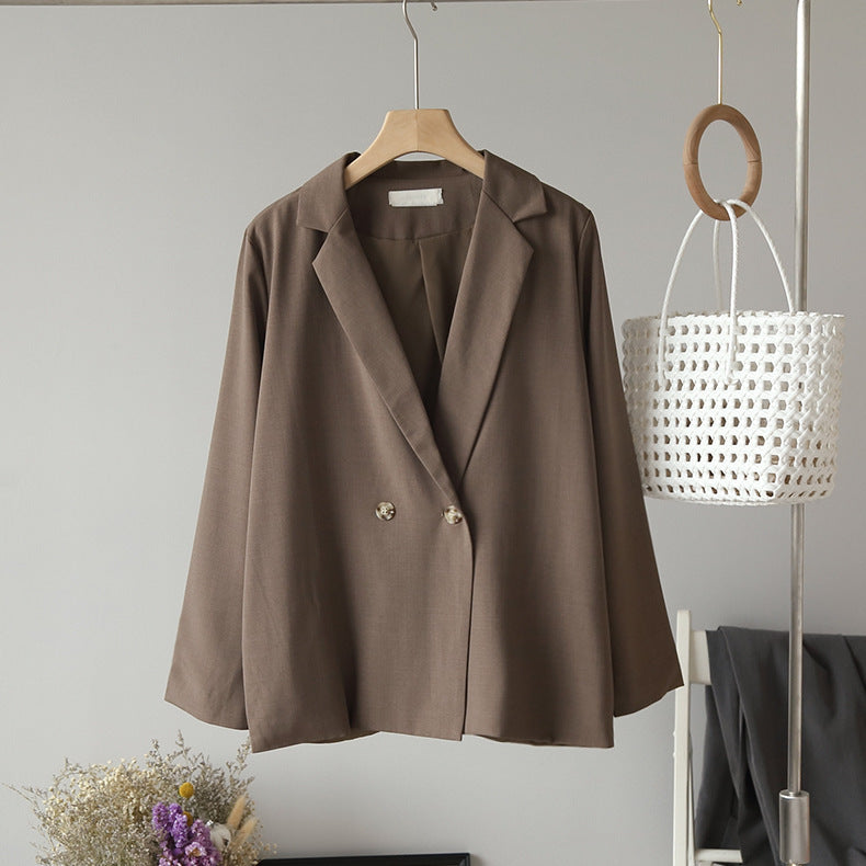 Women's solid color suit