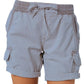 Women's Casual High Waist Cargo Shorts