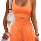 Outdoor Sports Women's Shorts Vest Casual Jumpsuit