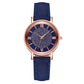 Ladies Fashion Sun Pattern Roman Scale Quartz Watch Watch