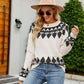 Women's Round Neck Pullover Sweater