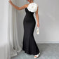 Fashionable Strapless Slim-fit Dress European And American Style