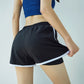 Short de sport taille haute pour femme