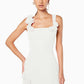 Flower Spaghetti Strap Sleeveless Backless A- Line Dress
