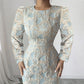 Fishtail Round-neck Elegant Figure-hugging Long Dress