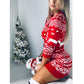 Nouvelles robes pull en tricot d'automne et d'hiver