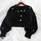 Women's Loose-fitting Outer Twist Sweater Coat