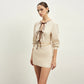 Lace-up Cutout Backless Dress Female