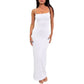 Backless Slim Fit Sheath Dress Women