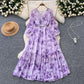 French Style High-grade Waist-tight Dress Women