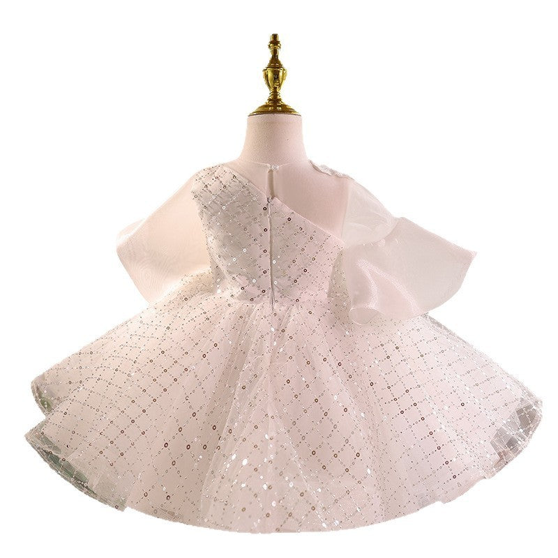 Children's Piano Performance Dress High Sense