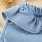 Middle And Small Children's Korean Style Spring Children's Skirt And Trousers Suit