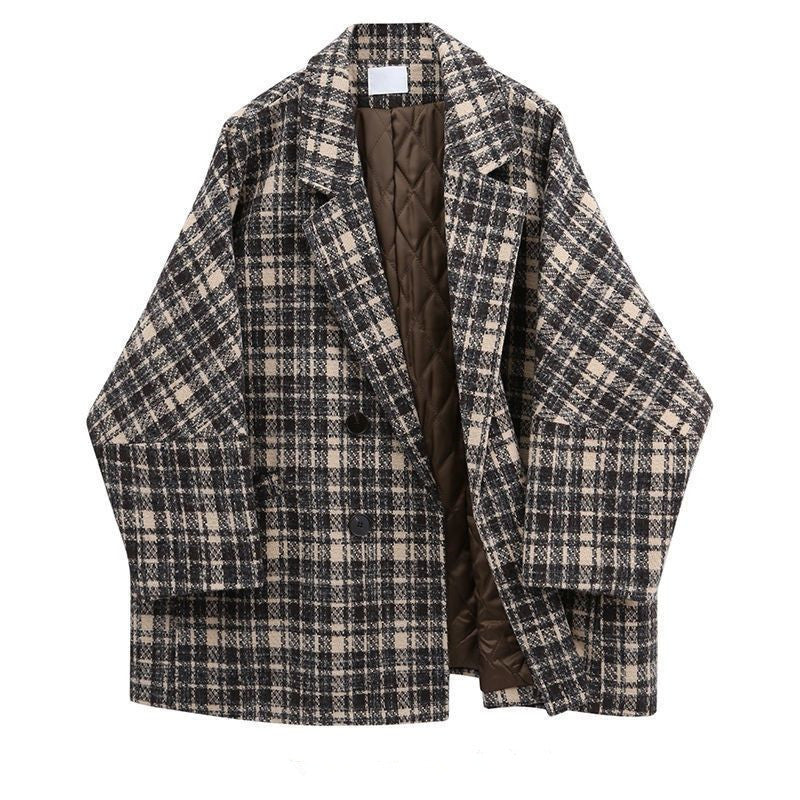 Women's Long Slouchy Woolen Coat