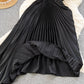 Slim Fit Irregular Hollow-out Dress Women