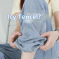 Elastic Waist Lyocell Jeans Women