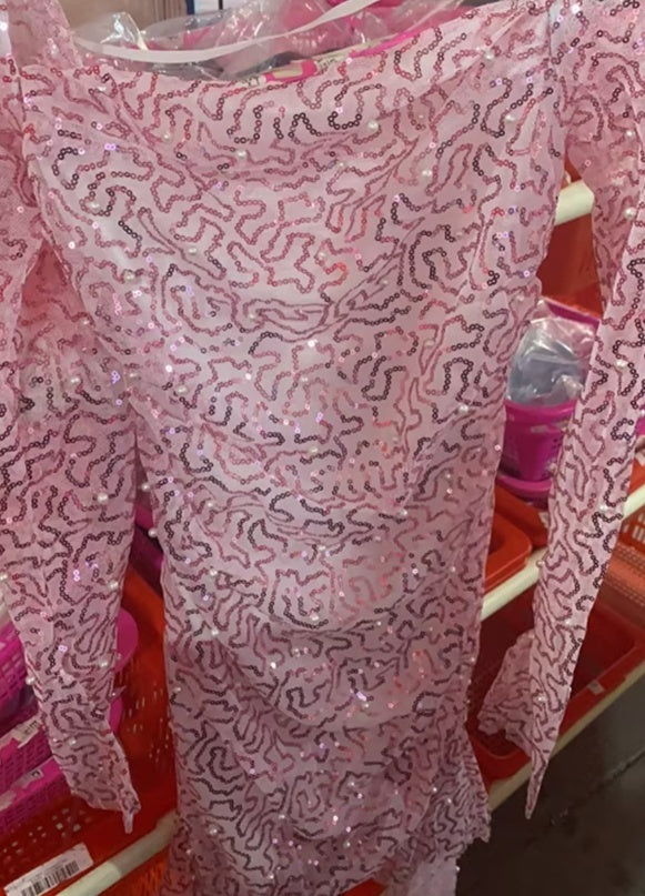 European And American High-end Pearl Skirt