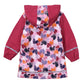 Children's PU Leather Waterproof Raincoat