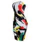 Ladies' One-line Neck Strapless Hip-wrap Nightclub