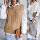 Women's Fashion Casual Knitting Vest Sweater