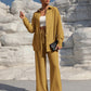 Tatting Cardigan With Shorts Fashion Casual Women's Suit