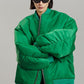 Same Loose Zip Cotton-padded Coat Flight Jacket